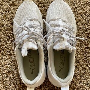 Puma Off White Soft Foam Sneakers